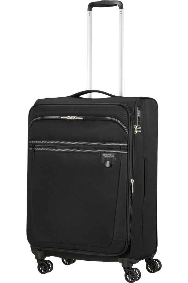 American Tourister Aerospin Spinner Expandable M  Black