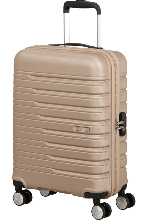 American Tourister Flashline Spinner 55/20 TSA  Ivory gold
