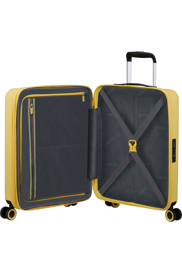 American Tourister Dynabelt Spinner EXP TSA 55cm  Sunny Yellow