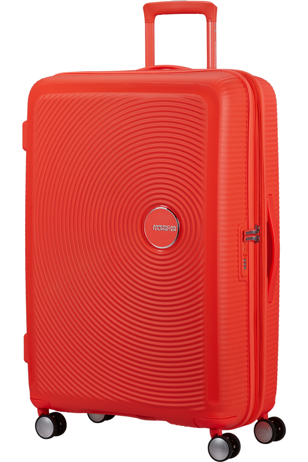 American Tourister SoundBox Spinner TSA Expandable 77cm  Neon Orange