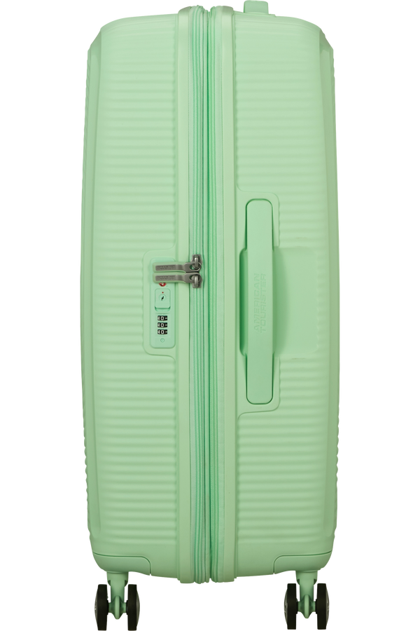 American Tourister SoundBox Spinner TSA Expandable 67cm  Pastel Green