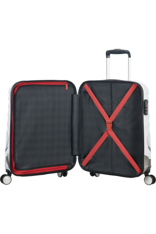 American Tourister Wavebreaker Disney 4-wheel cabin baggage Spinner suitcase 55x40x20cm Star Wars Storm Trooper American Tourister Wavebreaker Disney 4-wheel cabin baggage Spinner suitcase 55x40x20cm Star Wars Storm Trooper