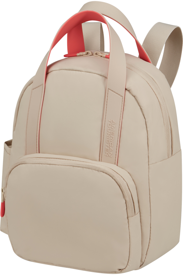 American Tourister Puffypop Mini Backpack S  Beige