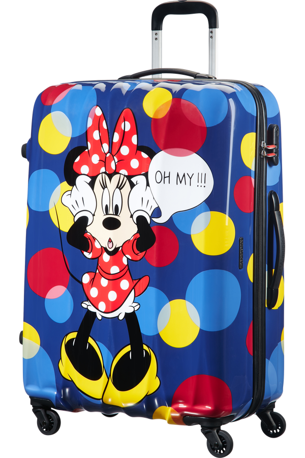 American Tourister Hypertwist Disney 4-wheel 75cm large Spinner suitcase Oh My Minnie