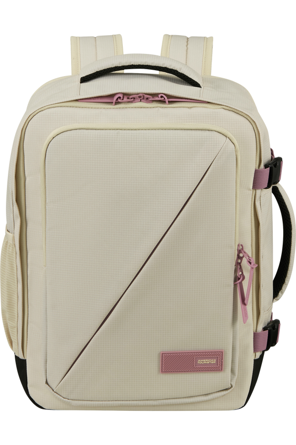 American Tourister Take2cabin Casual Backpack MS  Coconut Sand/Galactic Mauve