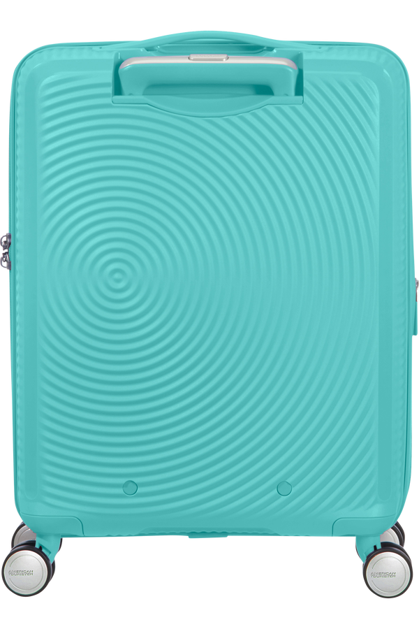 American Tourister Soundbox Spinner TSA Expandable 55cm  Poolside Blue American Tourister Soundbox Spinner TSA Expandable 55cm  Poolside Blue