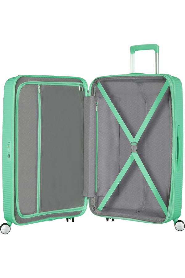 American Tourister Soundbox Spinner 77  Deep Mint American Tourister Soundbox Spinner 77  Deep Mint