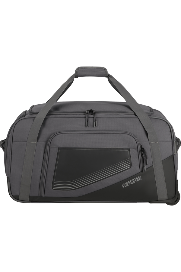 American Tourister City Racer Duffle with Wheels M  Black