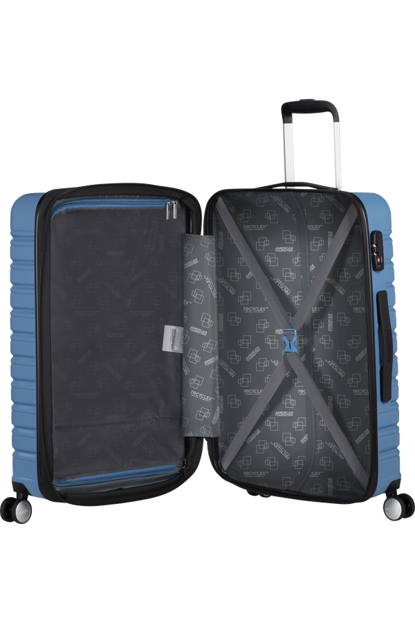 American Tourister Flashline Spinner 67/24 EXP TSA  Coronet Blue