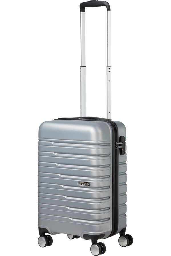 American Tourister Flashline SPIN. 55/20 LENGTH 35 CM  Sky Silver American Tourister Flashline SPIN. 55/20 LENGTH 35 CM  Sky Silver