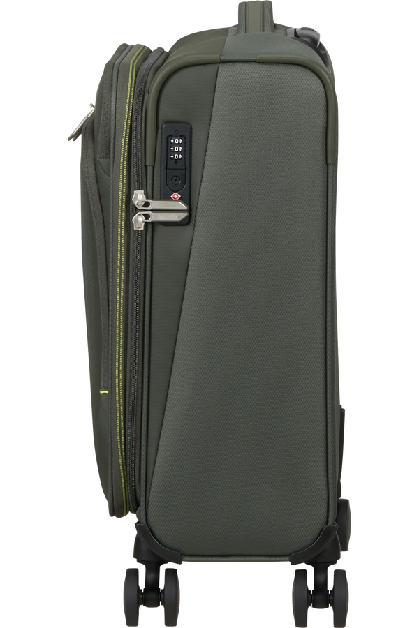 American Tourister Wanderlite Spinner EXP TSA S  Dark Khaki