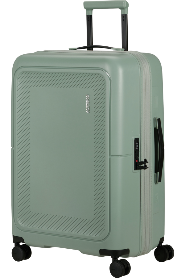 American Tourister DashPop Spinner Expandable TSA 67cm  Iceberg Green American Tourister DashPop Spinner Expandable TSA 67cm  Iceberg Green