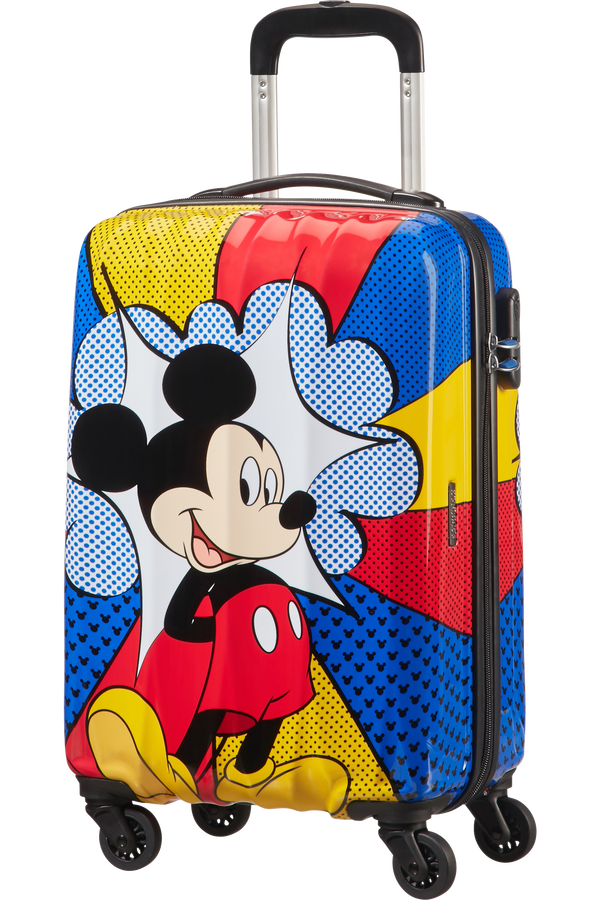 American Tourister Disney Legends Alfatwist Spinner 2.0 55cm Mickey Flash Pop