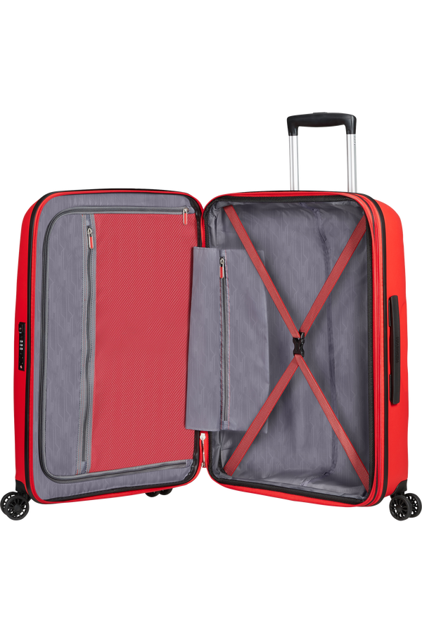 American Tourister Bon Air Dlx Spinner TSA Expandable 66cm  Magma Red