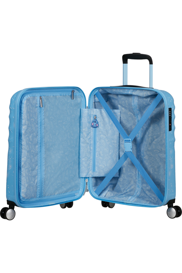 Disney Wavebreaker 55cm Cabin luggage | American Tourister Disney Wavebreaker Spinner TSA Disney Fl 55cm  Stitch Universe