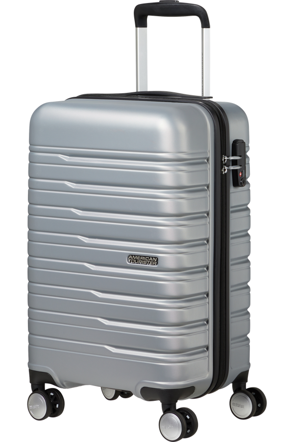 American Tourister Flashline SPIN. 55/20 LENGTH 35 CM  Sky Silver