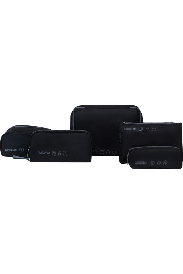 American Tourister American Tourist. Ta Packing Organizers 5Pcs  Black/Grey