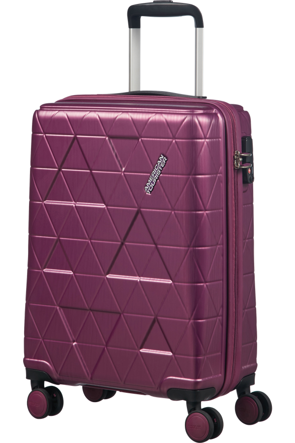American Tourister Triangolo Spinner TSA 55cm  Metallic Violet