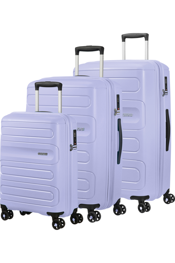 American Tourister Sunside 3 Pc Set C  Pastel Blue