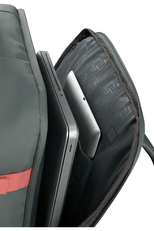 American Tourister Take2cabin Casual Backpack MS  Sage/Coral American Tourister Take2cabin Casual Backpack MS  Sage/Coral