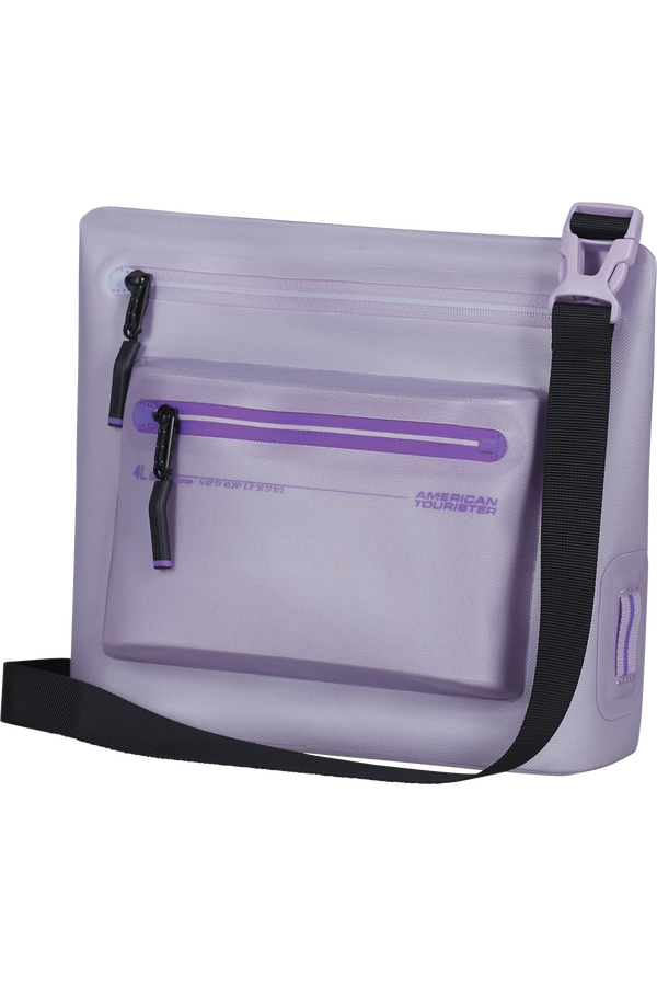 Colourdry M Shoulder bag | American Tourister Colourdry Shoulder Bag M  Fresh Lilac