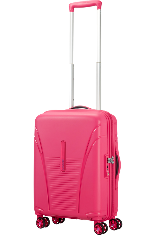 American Tourister Skytracer 4-wheel cabin baggage Spinner suitcase 40x55x20cm  Lightning Pink