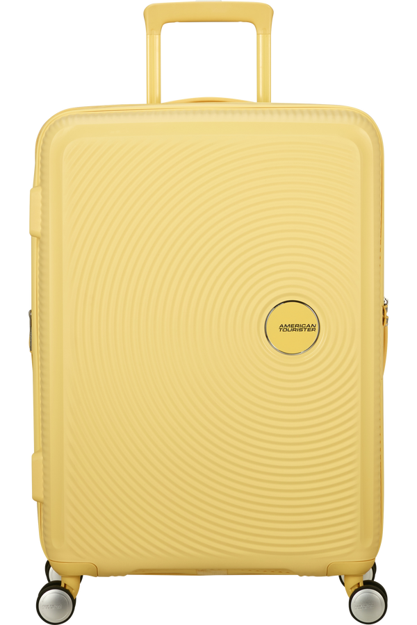 American Tourister SoundBox Spinner TSA Expandable 67cm  Pastel Yellow