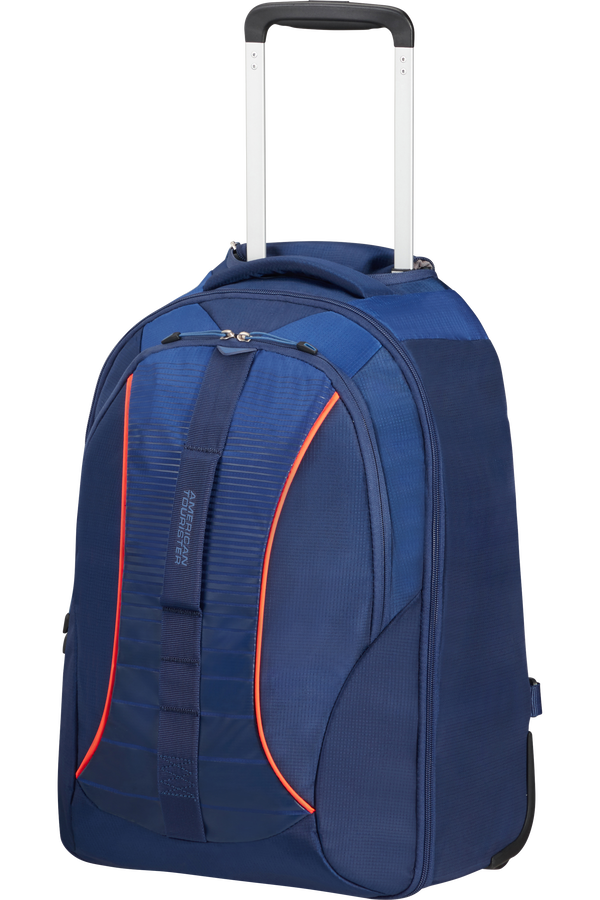 American Tourister Fast Route Laptop Backpack with Wheels Sporty 15.6'  Dark Blue/Blue