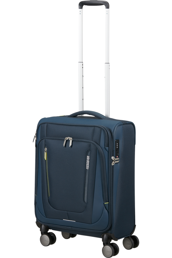 American Tourister Wanderlite Spinner TSA S  Dark Navy