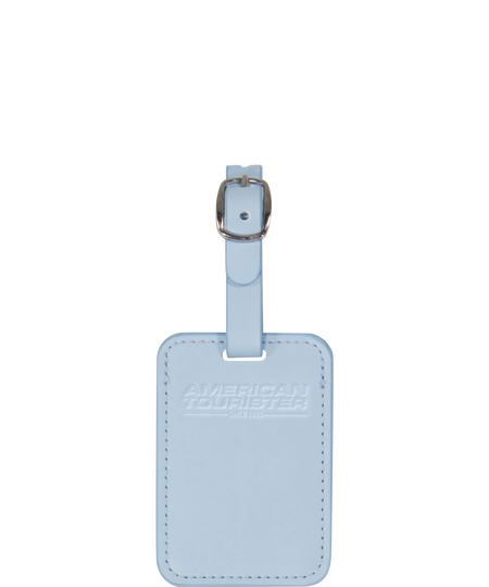 American Tourist. Ta Rectangle Luggage Tag x2