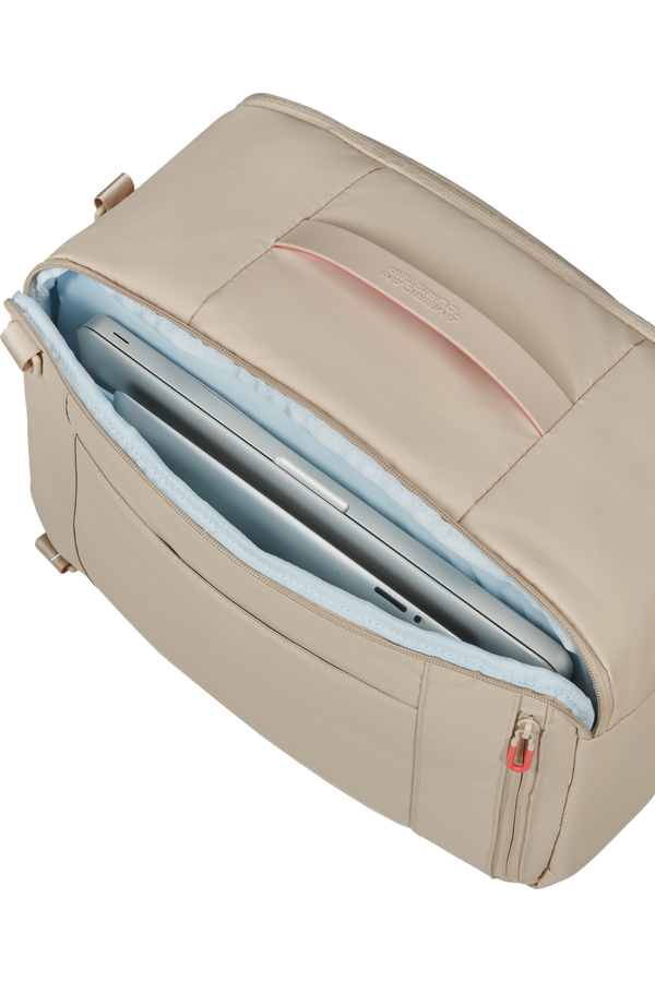 American Tourister Puffypop 3-Way Boarding Bag  Beige