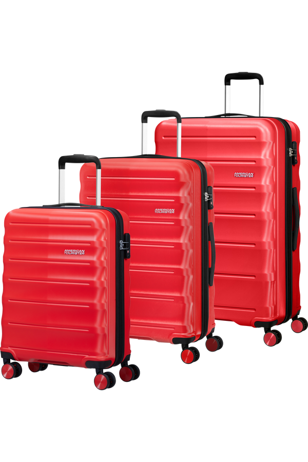 American Tourister Speedlink 3 PC Set A  Red