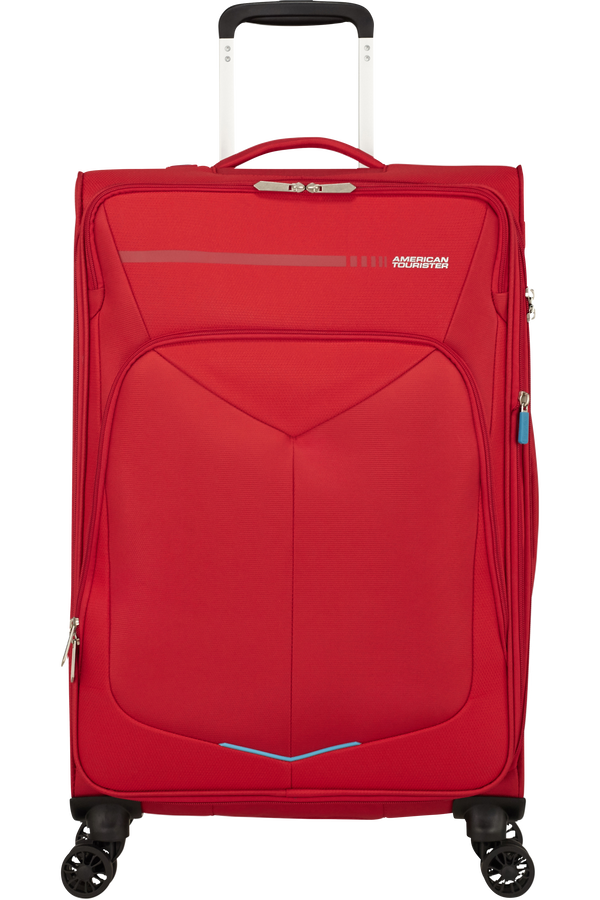 American Tourister Summerfunk Spinner Exp TSA 67cm Red
