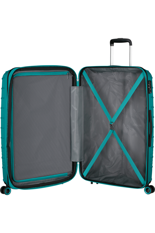 American Tourister Speedstar Spinner 77/28 Exp Tsa  Deep Turquoise