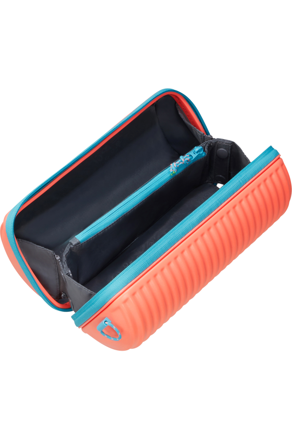 American Tourister Rollio Cross Body  Coral/Blue