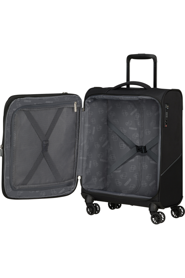 American Tourister SummerRide Spinner S EXP TSA 55cm Black