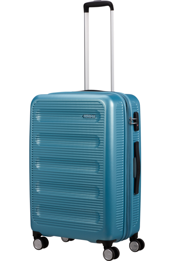 American Tourister Astrobeam Spinner EXP TSA 67cm  Icy Aqua