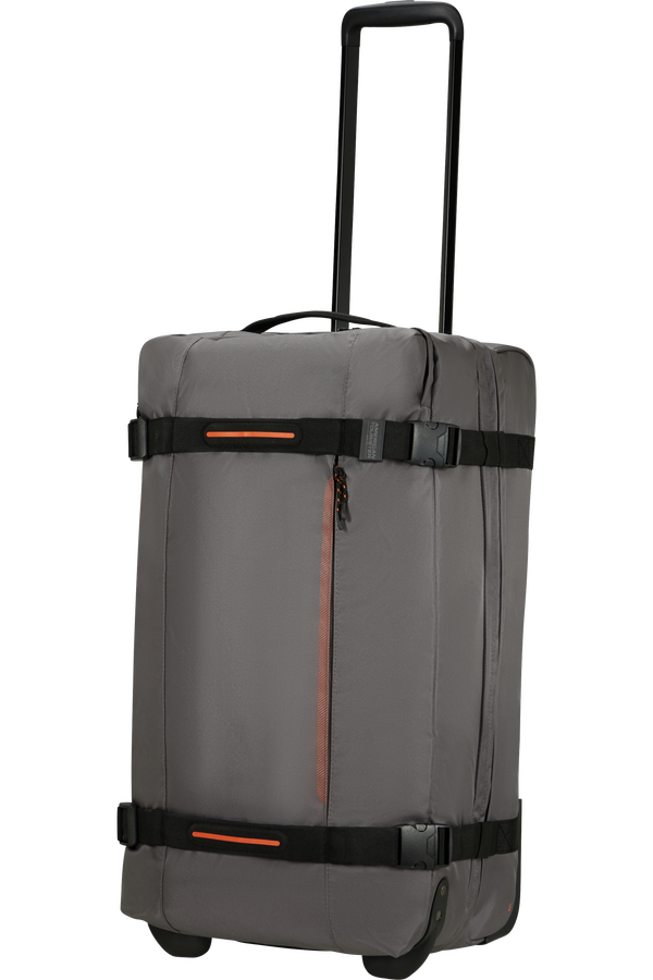 American Tourister Urban Track Duffle with Wheels M  Dark Grey