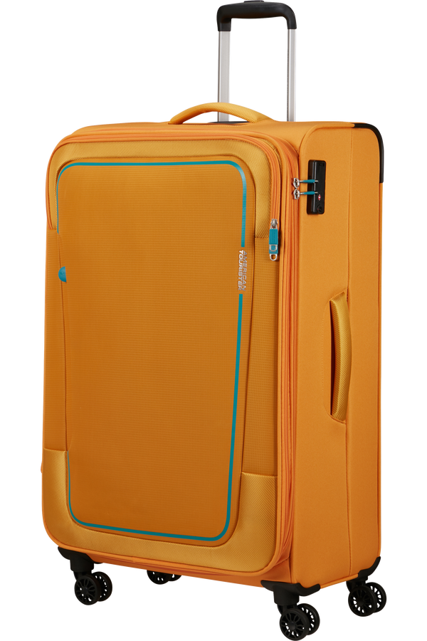 American Tourister Pulsonic Spinner Expandable 81cm  Sunset Yellow