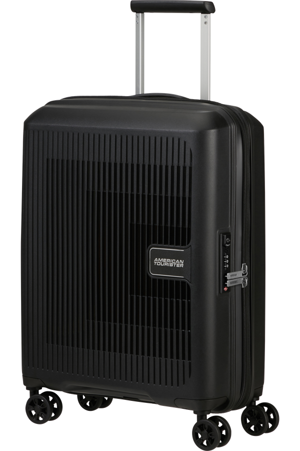 American Tourister Aerostep Spinner 55/20 Exp Tsa 55cm  Black