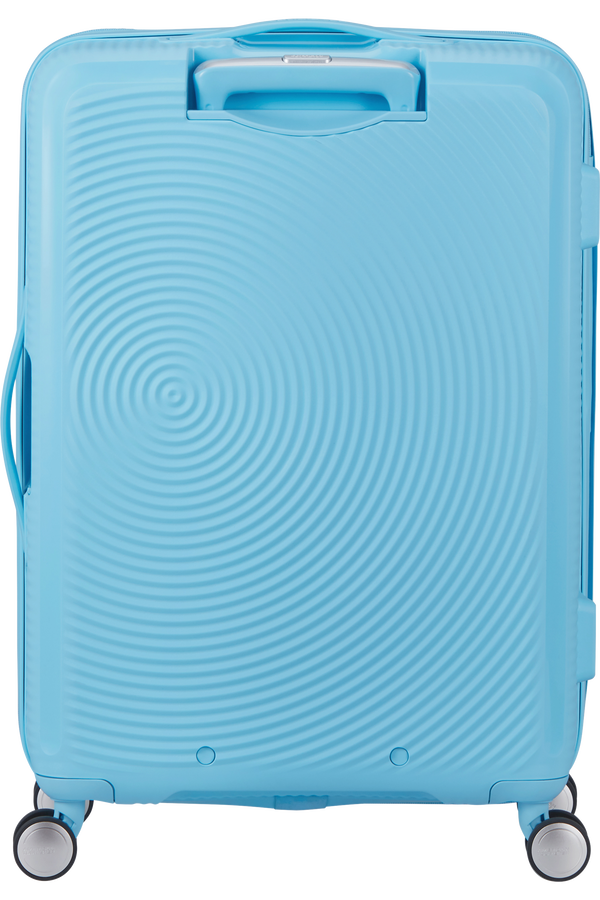 American Tourister SoundBox Spinner TSA Expandable 67cm  Blueberry Fizz