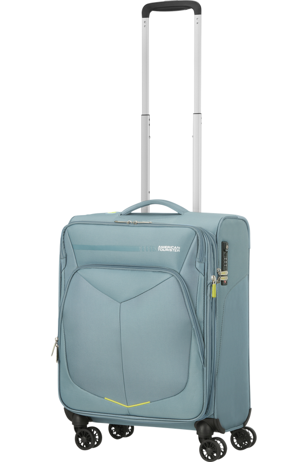 American Tourister Summerfunk Spinner Exp TSA 55cm  Metal Grey American Tourister Summerfunk Spinner Exp TSA 55cm  Metal Grey