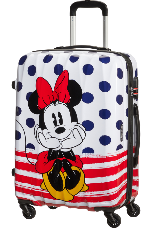 American Tourister Disney Legends Spinner 65cm  Minnie Blue Dots American Tourister Disney Legends Spinner 65cm  Minnie Blue Dots