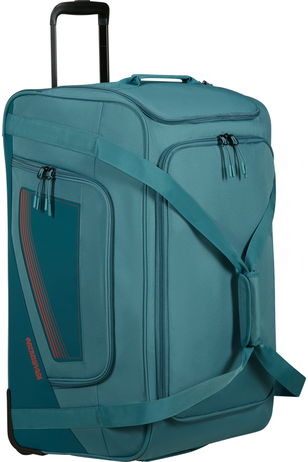 American Tourister City Racer Duffle with Wheels M  Petrol
