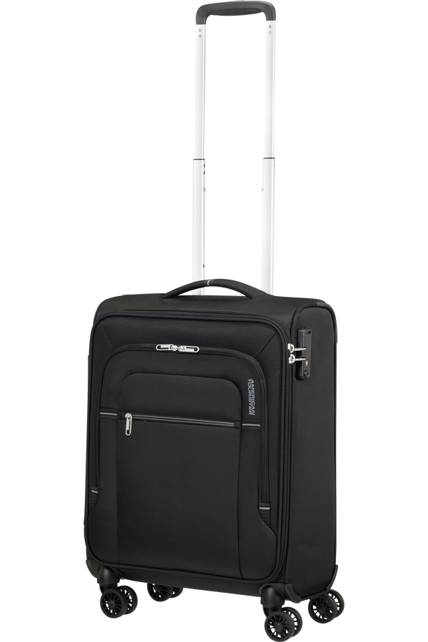 American Tourister Crosstrack Spinner 55cm  Black/Grey American Tourister Crosstrack Spinner 55cm  Black/Grey