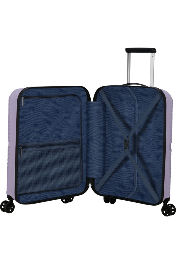 American Tourister Airconic Spinner Frontloader 15.6' 55cm  Icy Lilac/Peach
