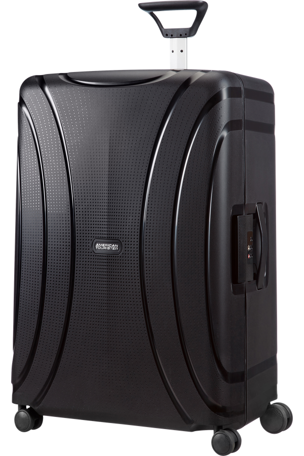 American Tourister Lock'n'Roll 4-wheel 75cm large Spinner suitcase Jet Black