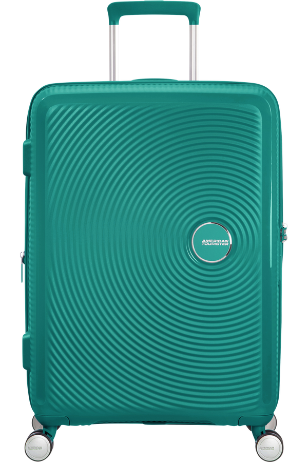 American Tourister Soundbox Spinner TSA Expandable 67cm  Forest Green