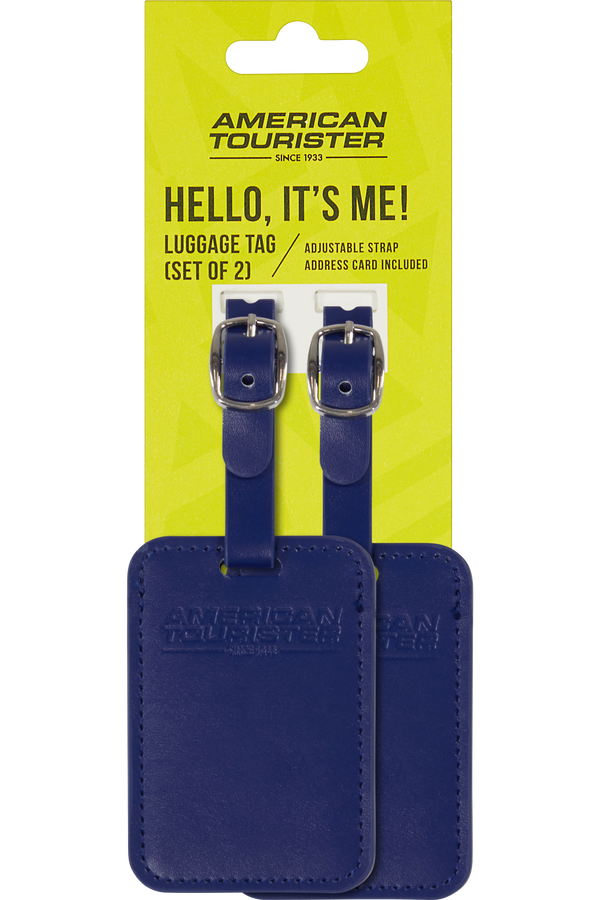 American Tourister American Tourist. Ta Luggage Tag X2  Dark Blue