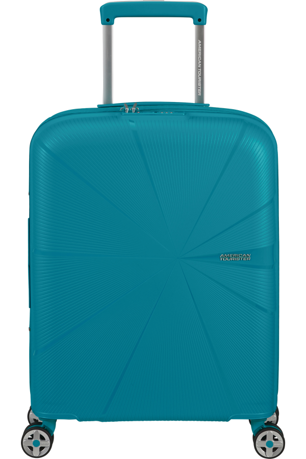 American Tourister Starvibe Spinner Expandable TSA 55cm Verdigris